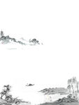 中国风展板