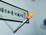 火把节开幕式伏羲壁炉仿真火把