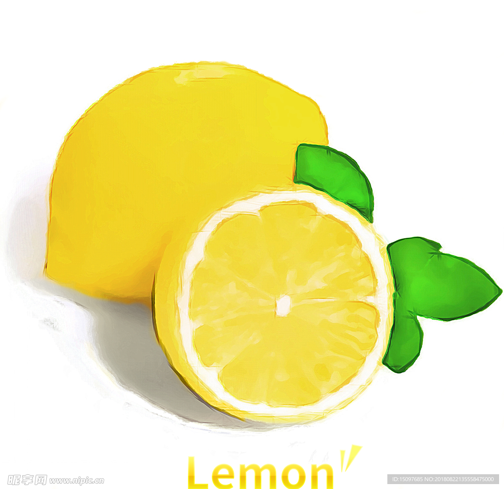 柠檬插画