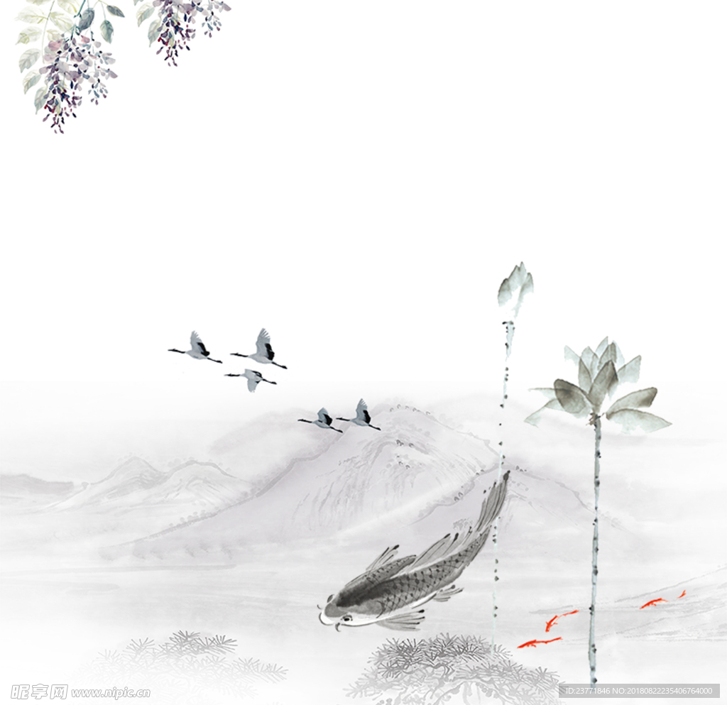 中国风水墨