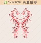 纹理底纹背景剪纸欧式花纹复古