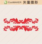 纹理底纹背景剪纸欧式花纹复古