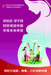 关爱母婴艾滋 梅毒 乙肝宣传