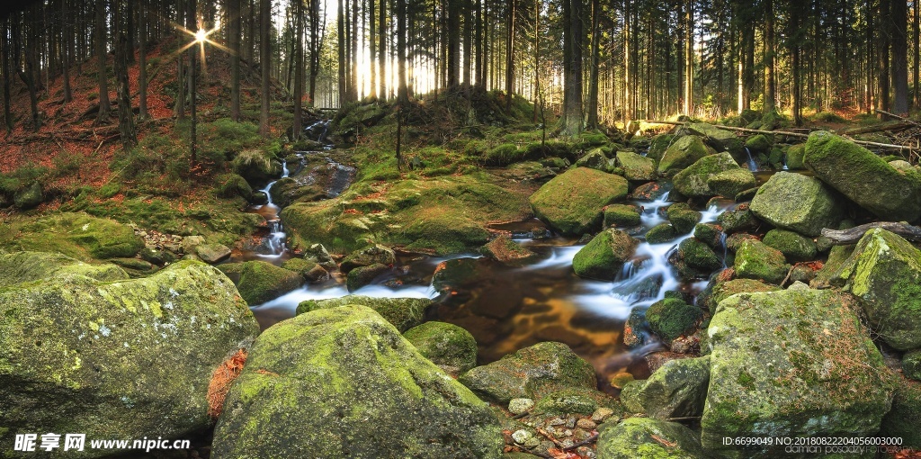 岩石 山石 大山 溪流 流水