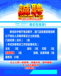 诚聘  洗菜 洗碗 传菜
