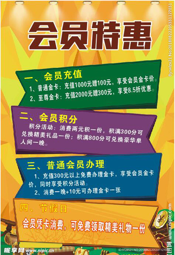 特惠海报