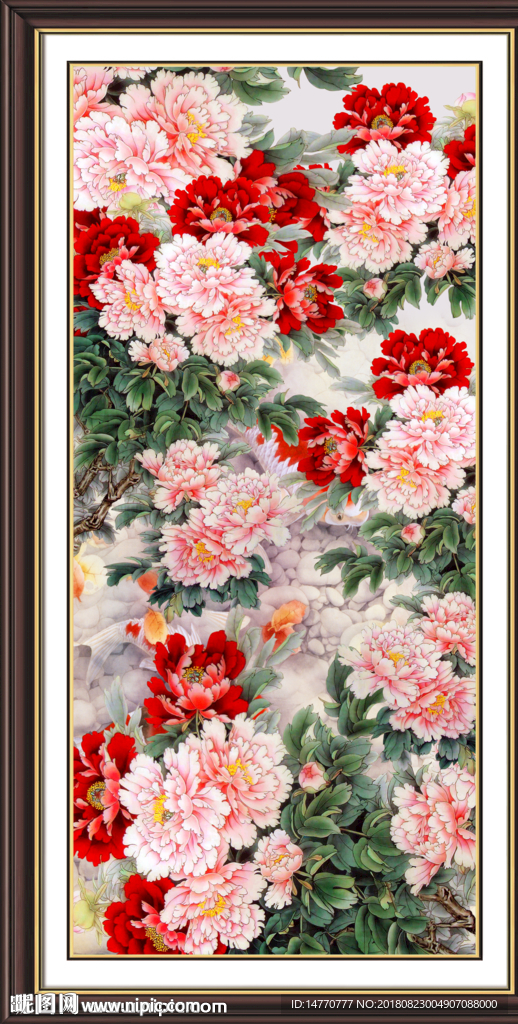 国画牡丹