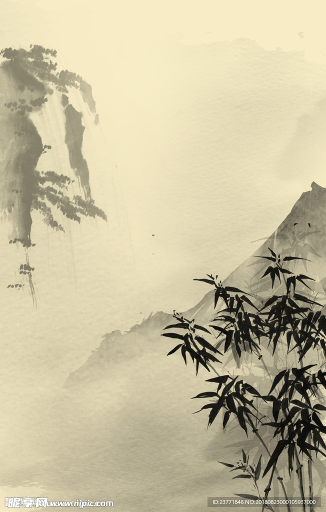 水墨背景