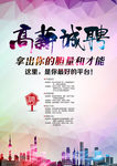 高新诚聘海报