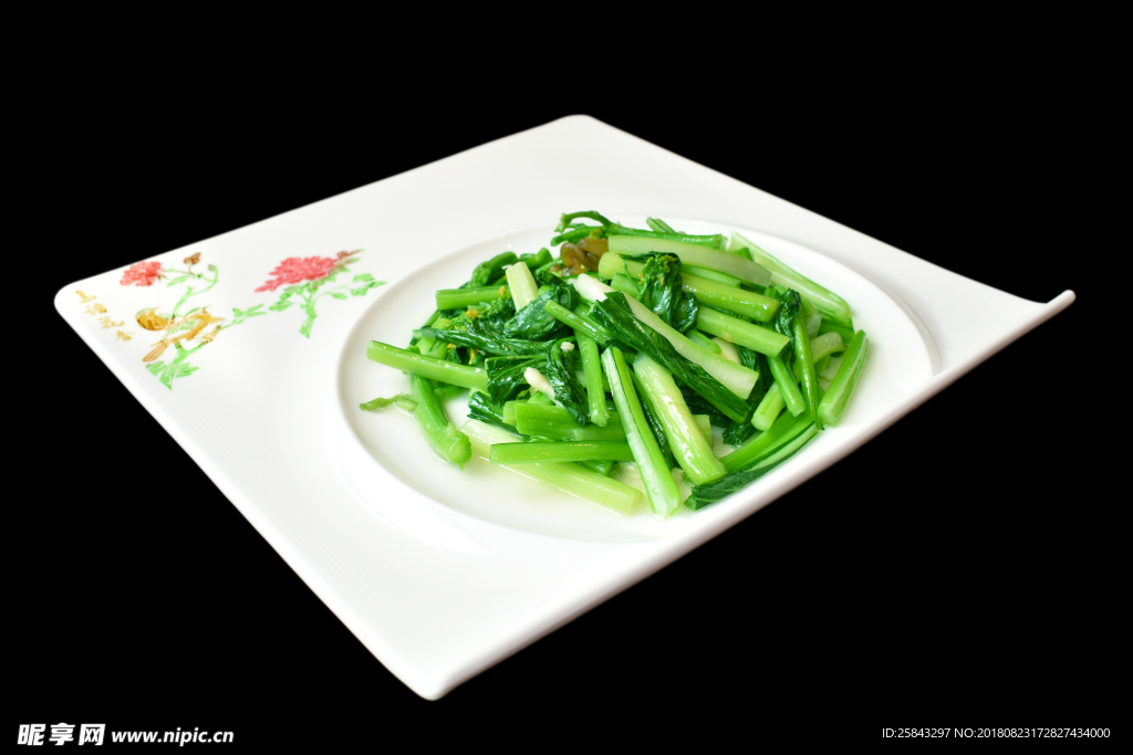生炒迟菜心