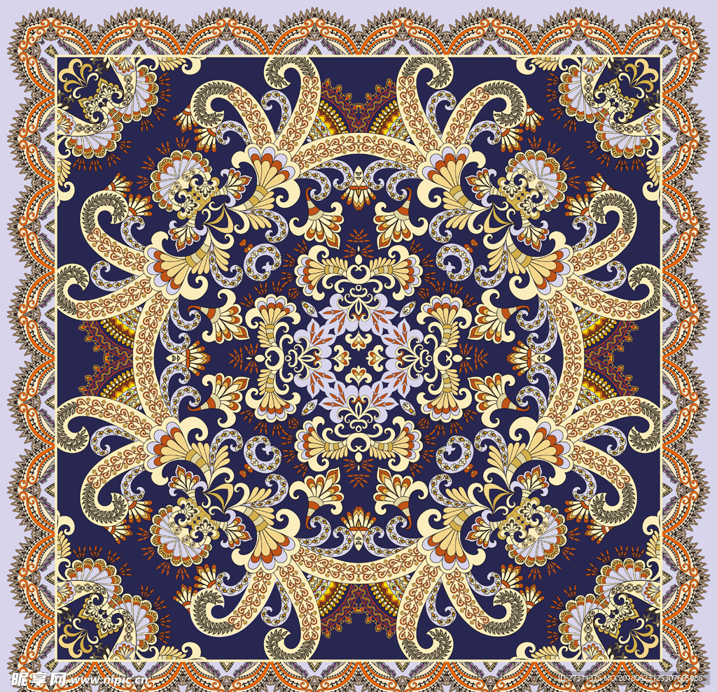 矢量花纹底纹背景墙纸