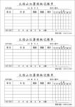 价目表