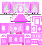 粉色主题婚礼设计