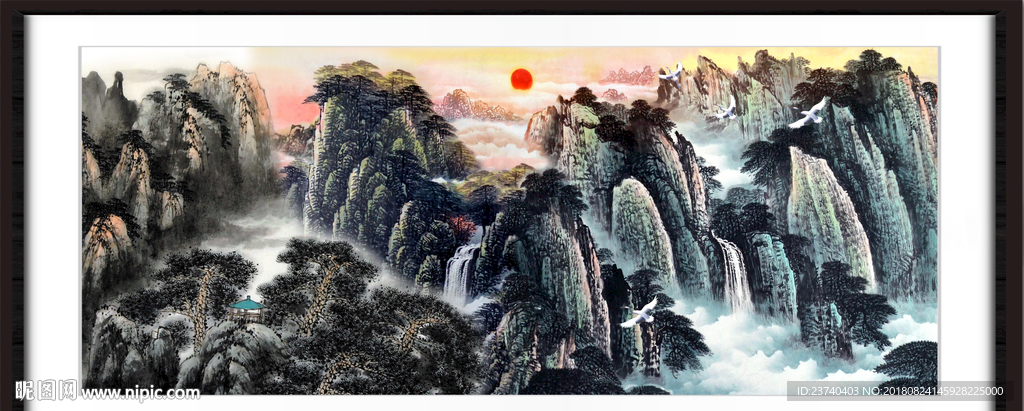 水墨国画