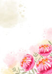 水彩花卉