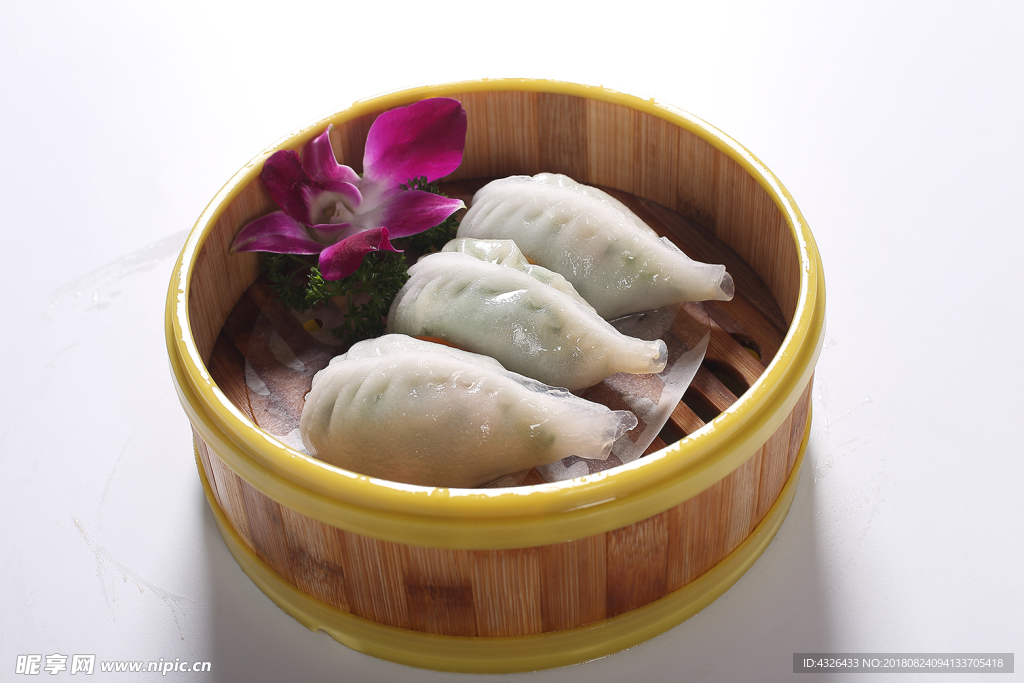 田园豆苗饺