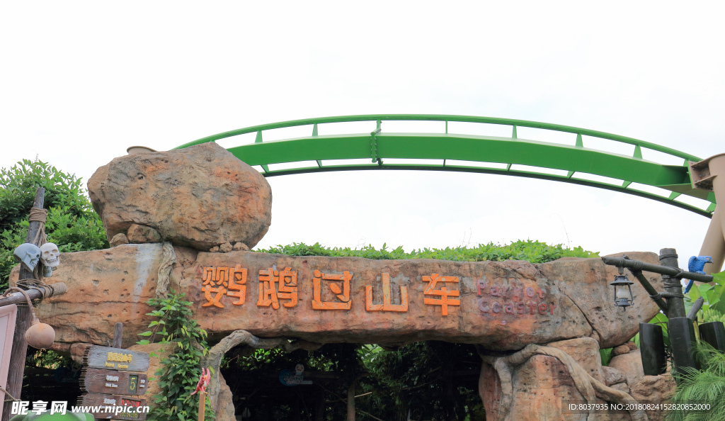 鹦鹉过山车