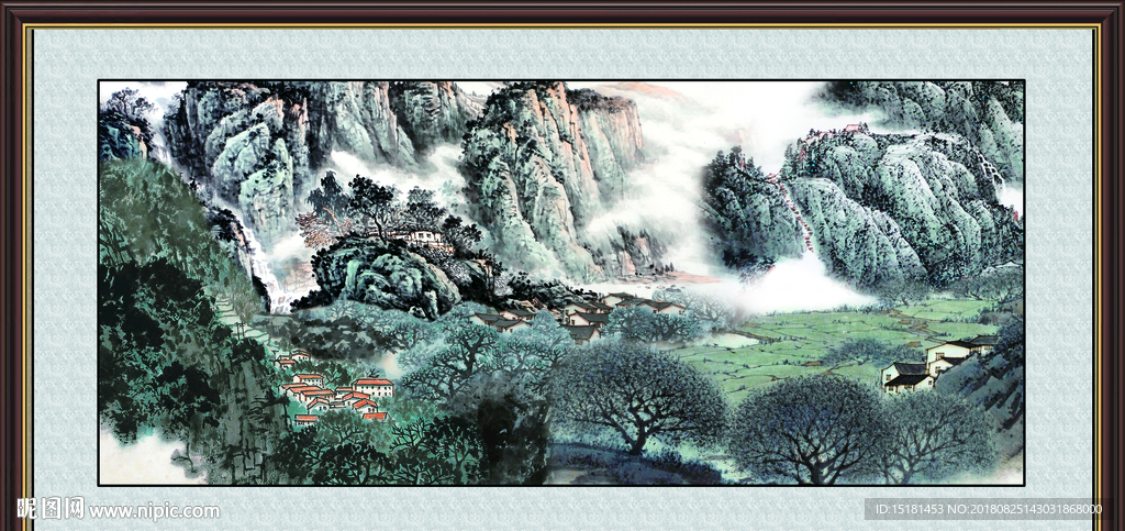 国画山水