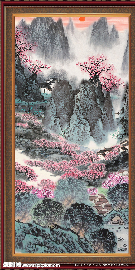 国画山水
