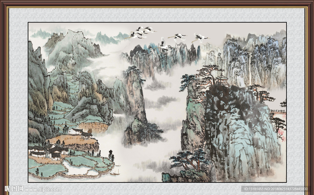 国画山水