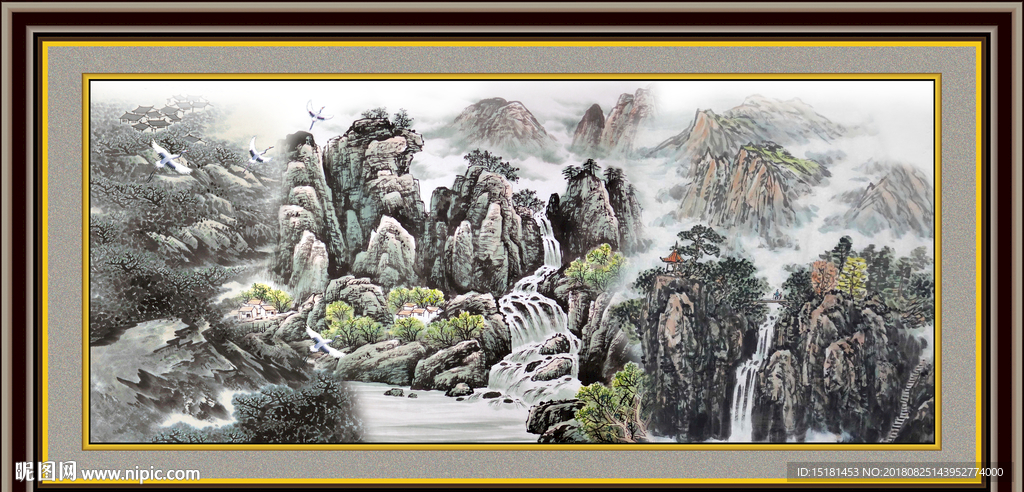 水墨国画