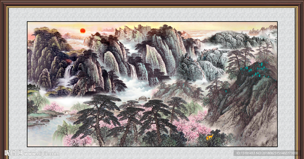 山水国画