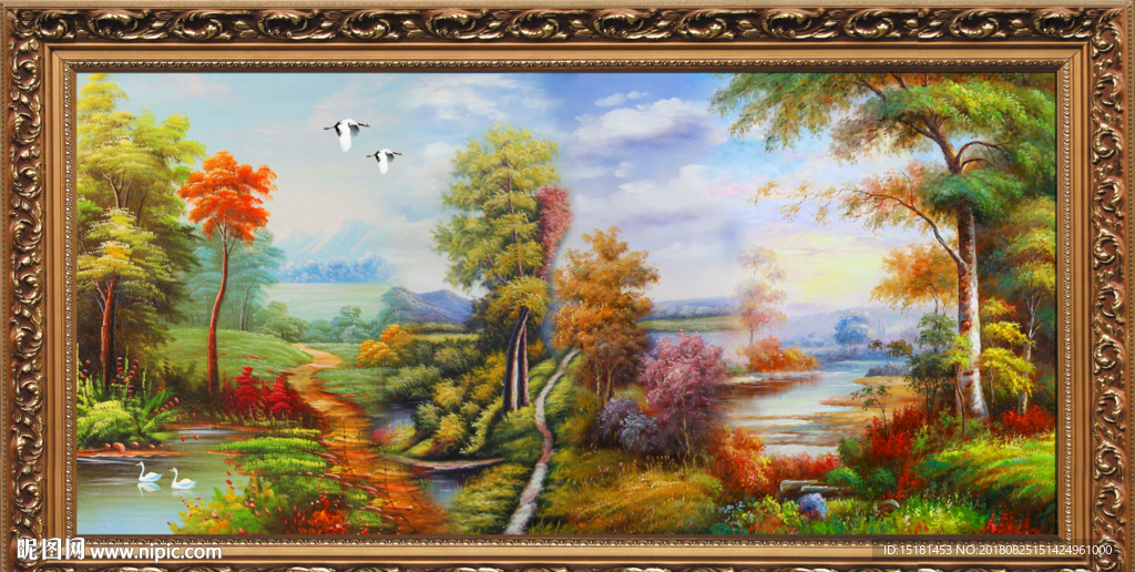 风景油画