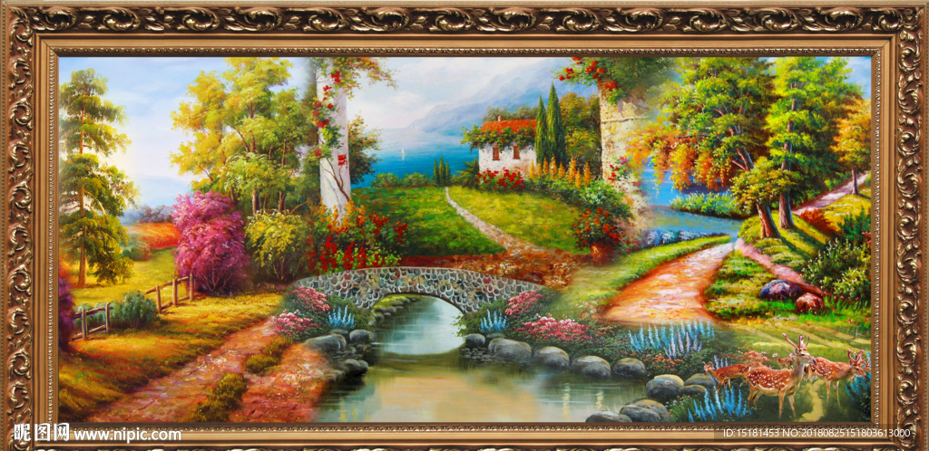 风景油画