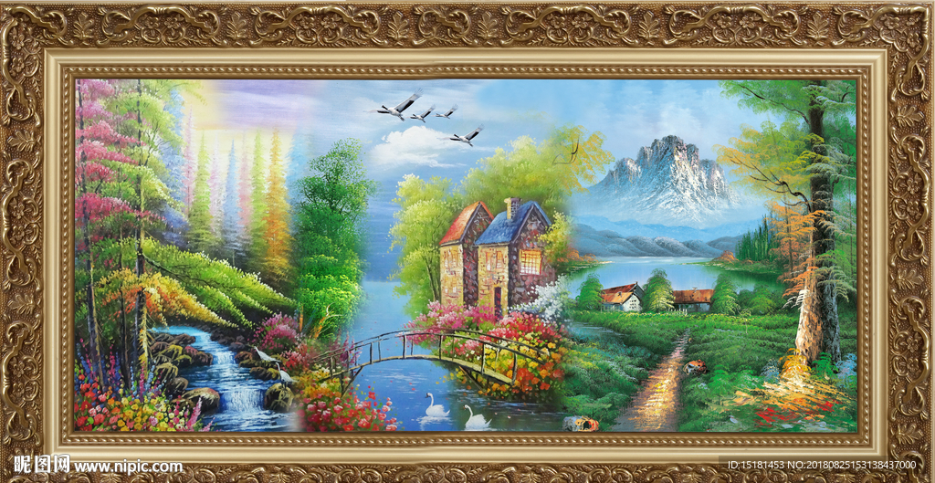 风景油画