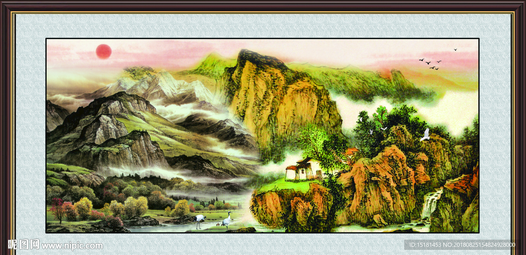 国画山水