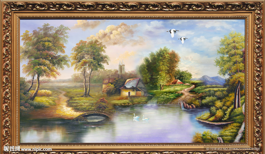 风景油画