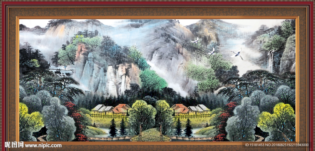 国画山水