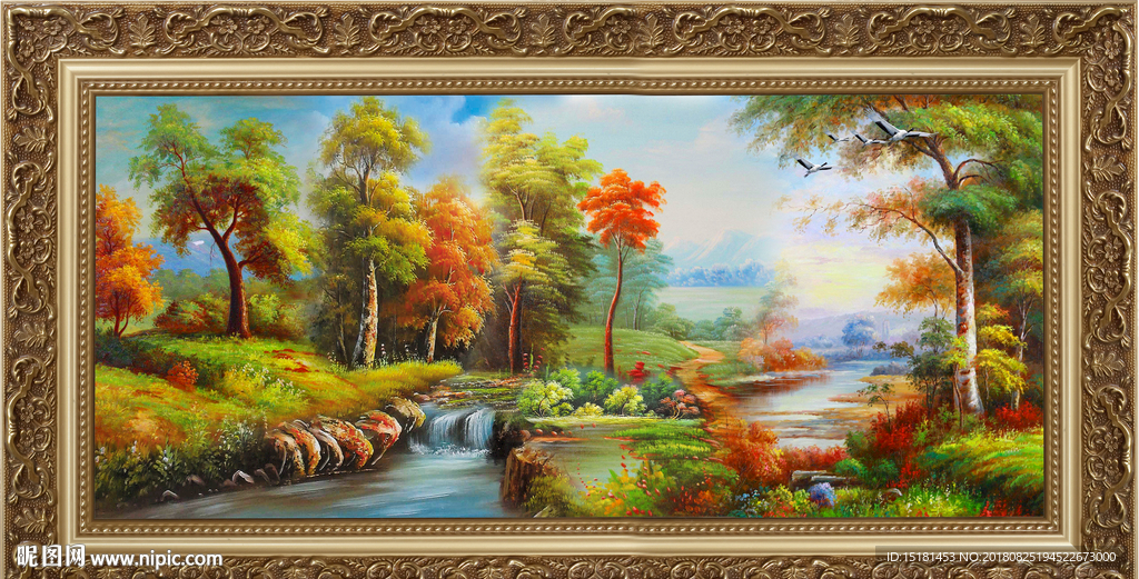 风景油画