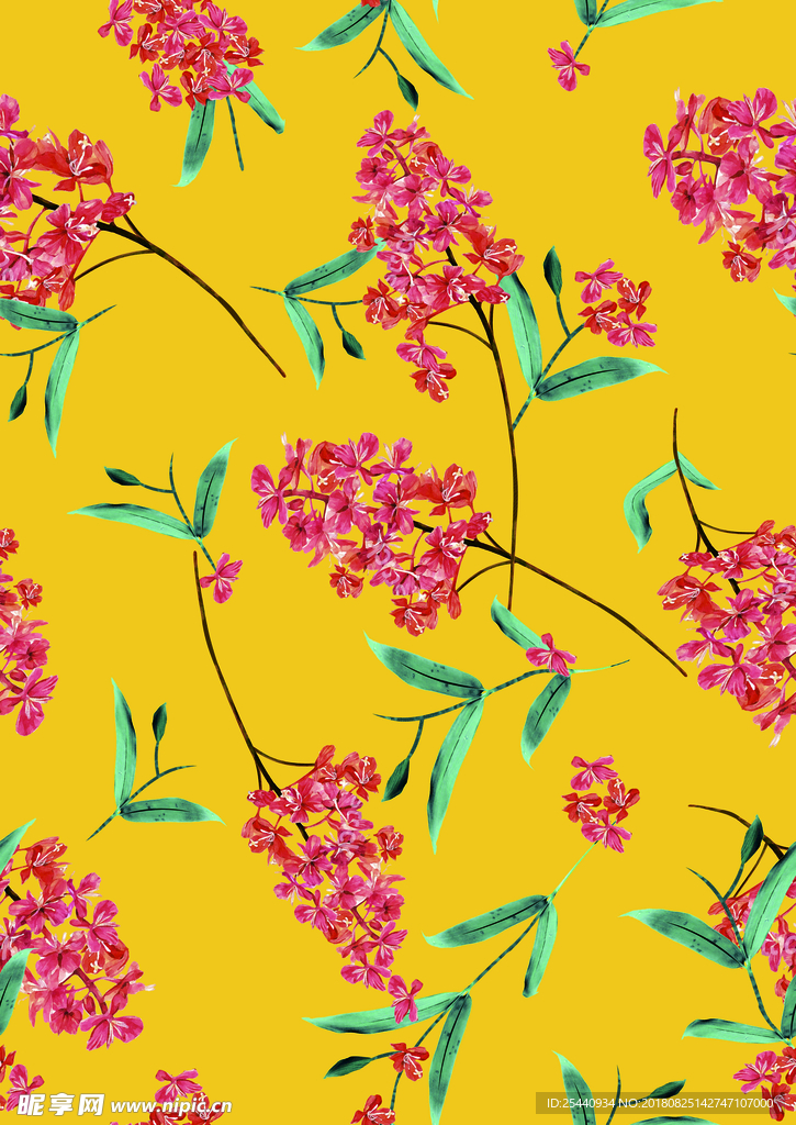 手绘花