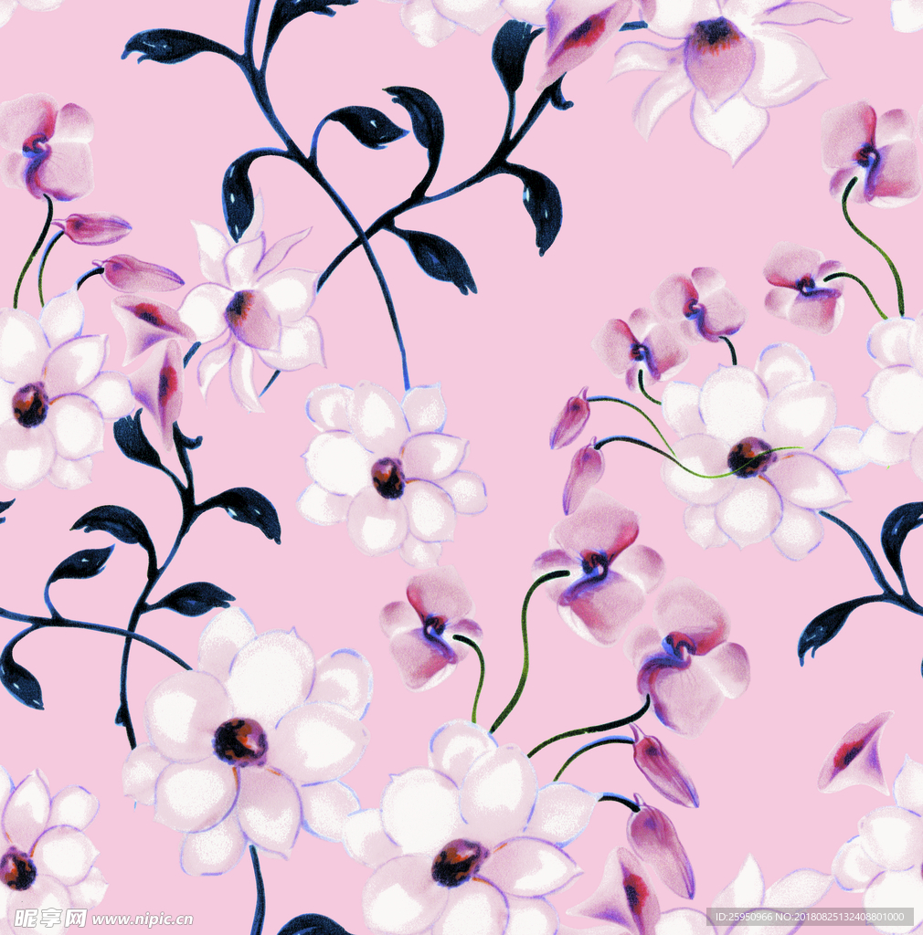 粉花