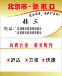 跑车名片