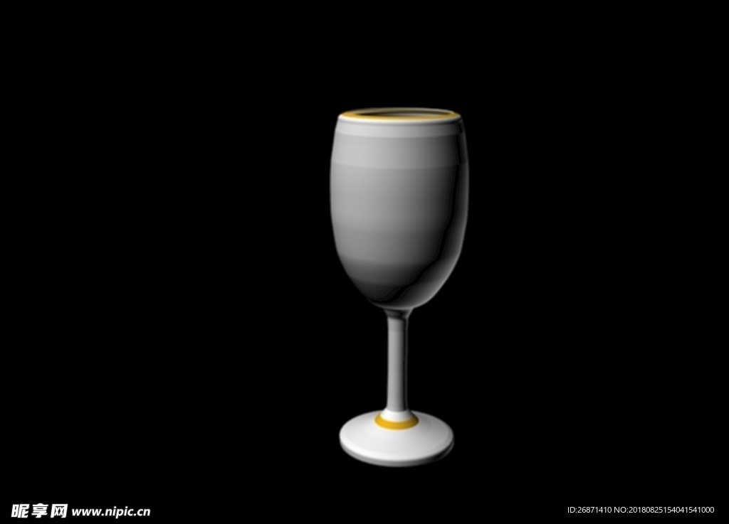 3d 酒杯