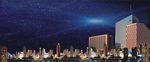 房产夜空背景图