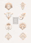 复古花纹