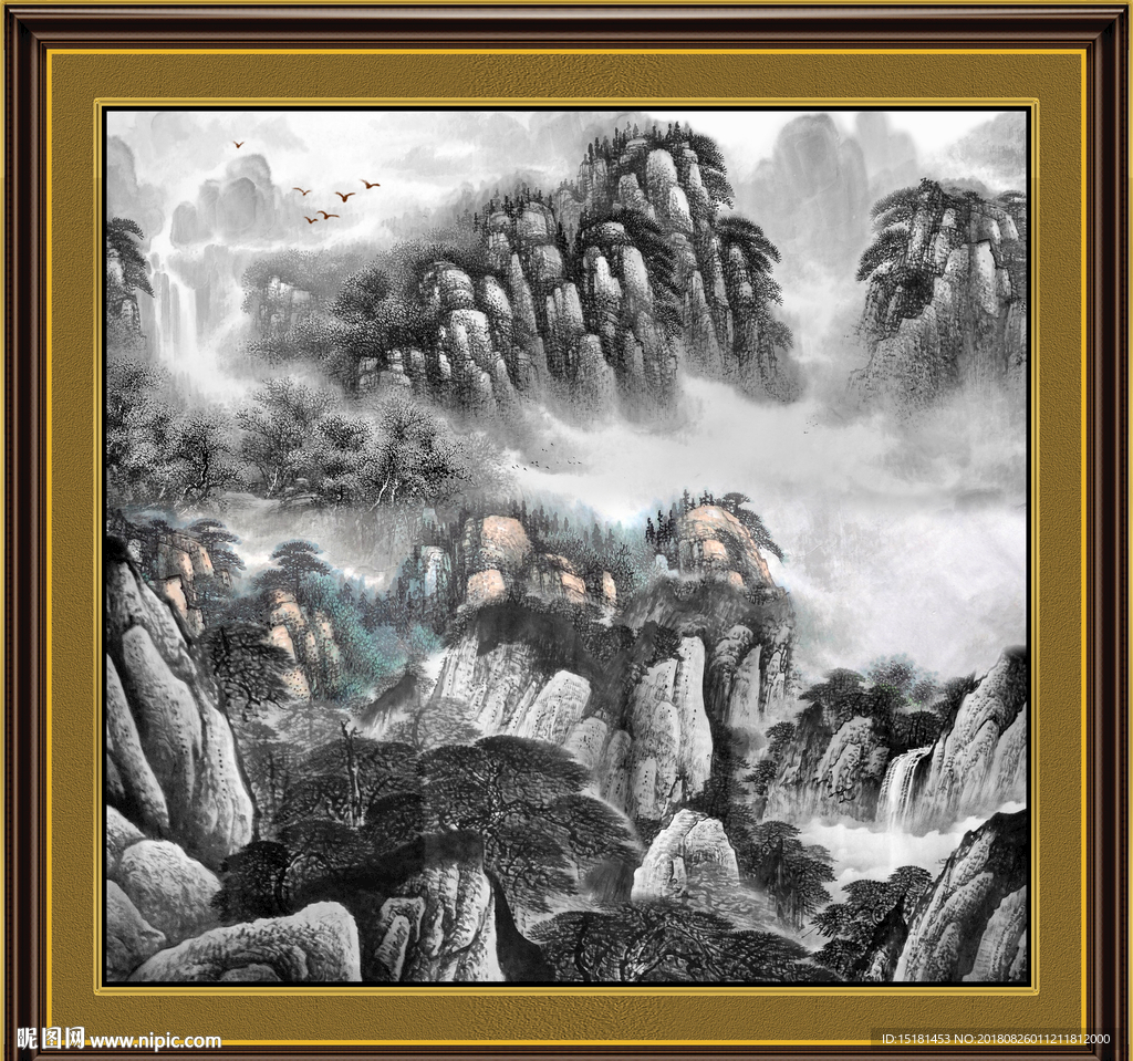 水墨国画