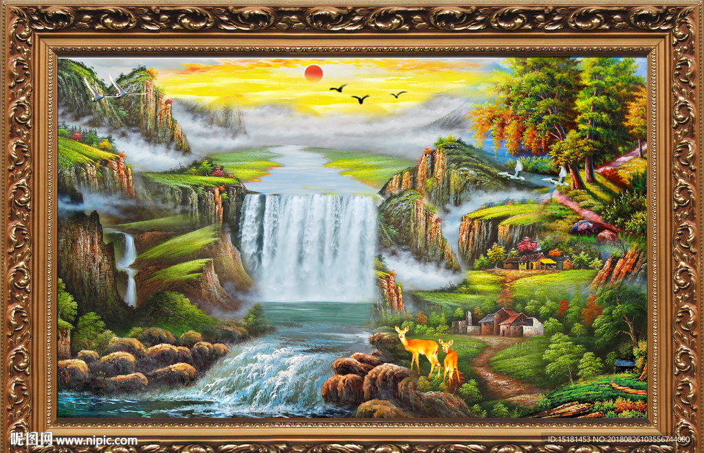 风景油画