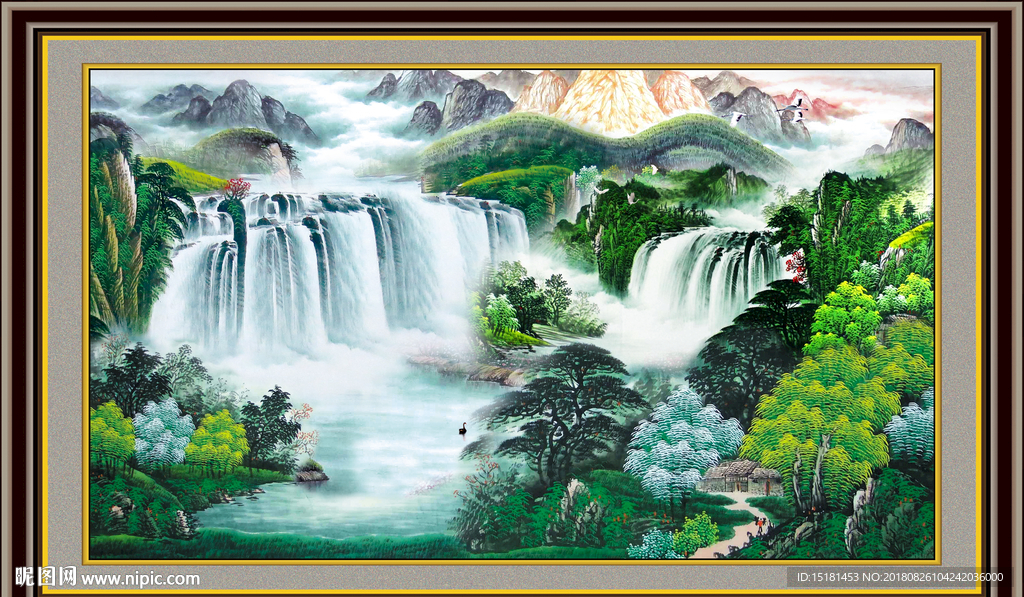 国画山水