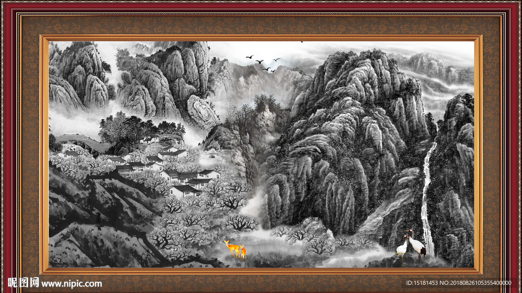 水墨国画