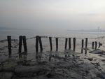 海边 大海 岩石 樵石 天空