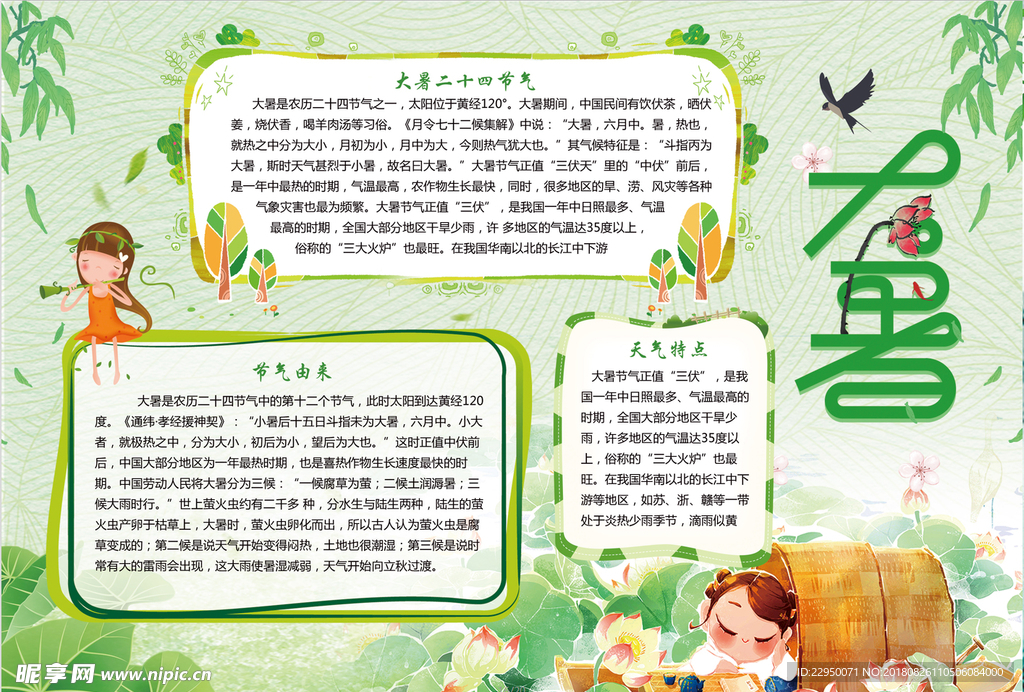 暑假小报