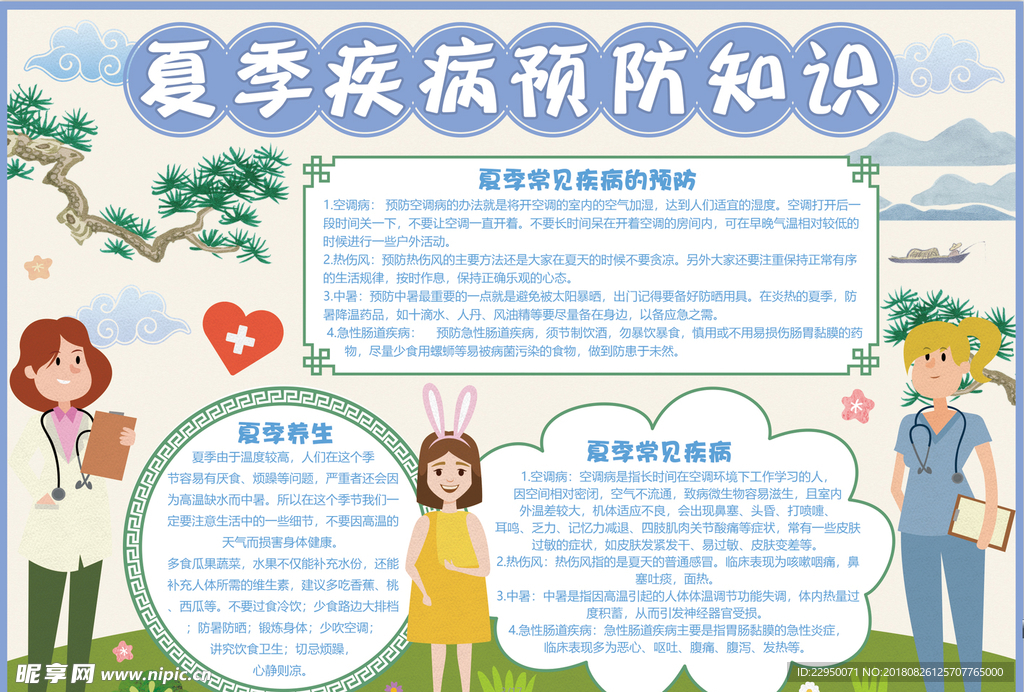 夏季小报