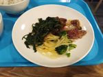 快餐 一碟菜 白色碟子 吃快餐