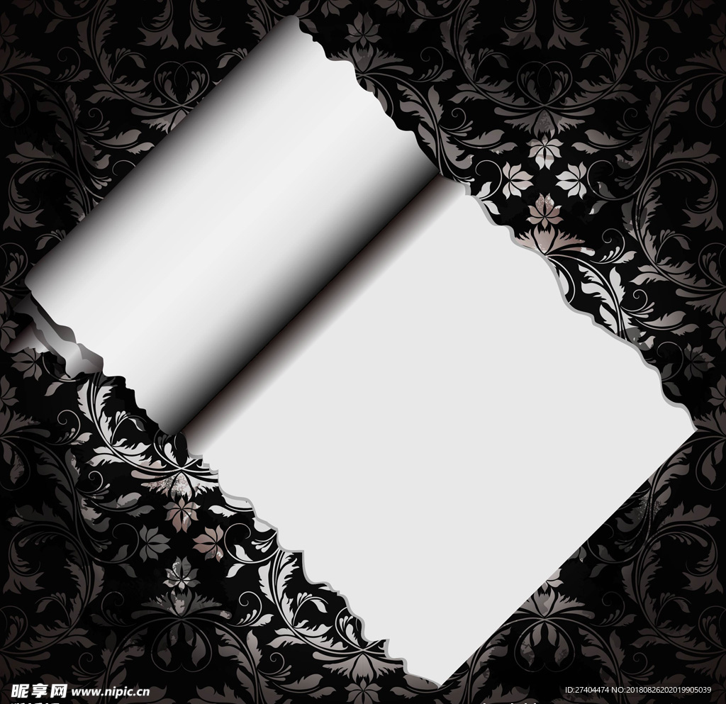 矢量花纹底纹背景墙纸图片