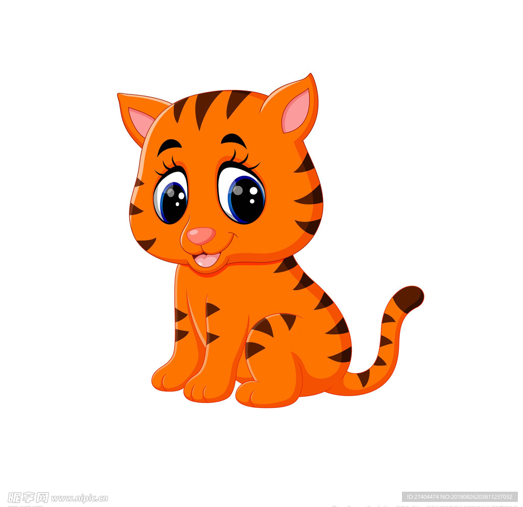 矢量可爱猫猫图片