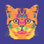 矢量可爱猫猫图片